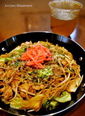 シンプルが美味しい♪ソース焼きそば