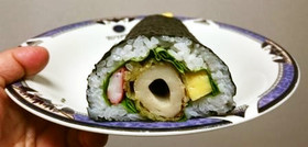 時短！ちくわの磯部揚げ恵方巻