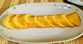 甘さ控えめのお手軽だし巻き玉子