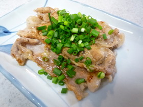 塩麹だけで簡単味付け♪豚焼き