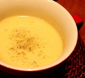 調味料は塩だけ！さつま芋スープポタージュ