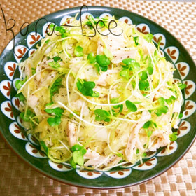旨いっ!チキンと白菜の和イタリアンサラダ