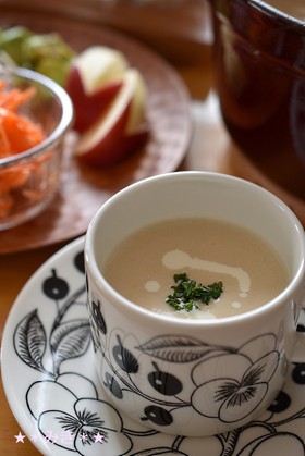 丸ごとたっぷり大豆のポタージュ★