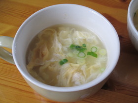 卵がきめて中華コーンスープ