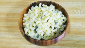 【簡単】ケーパー入りチーズマカロニ