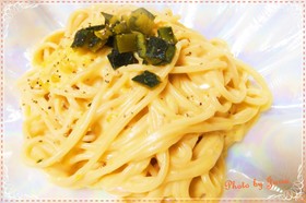 煮物リメイク★パンプキンクリームパスタ♪