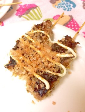 簡単！スティックお好み焼きバーグ♪