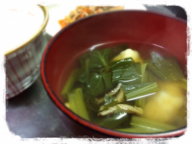 簡単調理☆寒い日にお手軽すいとん汁♪