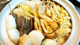 寒い日の定番★ほっこり【土鍋deおでん】