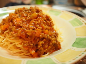 ケチャップで♪おばあちゃんのミートソース