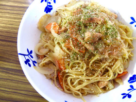 どさんこの心♪ちゃんちゃん焼き風パスタ