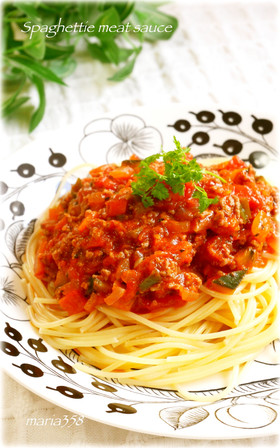 野菜でカサ増し★絶品ミートソース