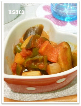 我が家流★野菜がとろけるラタトゥイユ