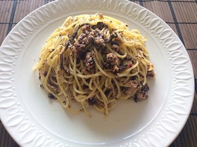 ダブル梅パスタ