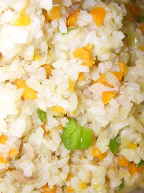 ✤安いうまい❤しっとりシーチキンピラフ✤