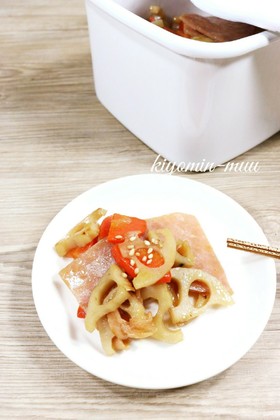 中華風・れんこんのきんぴら♪