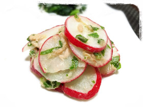 ラディッシュとツナのサラダ