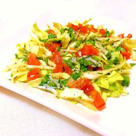 キャベツと春菊のサラダ （味噌胡麻）