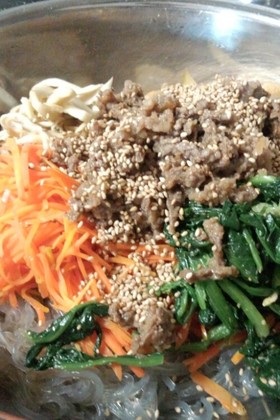 美味しい韓国料理チャプチェ