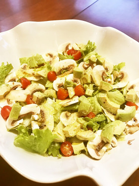 ガーリック＆パルメジャン ドレ サラダ♡