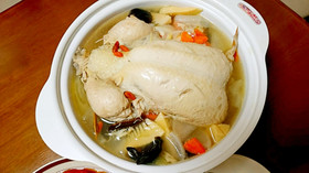 簡単！圧力鍋でなんちゃって参鶏湯