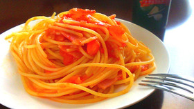 簡単・お手軽♪フレッシュトマトのパスタ