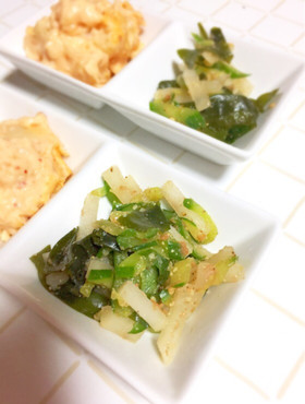 うま塩味♡バリバリ大根の和風サラダ♡