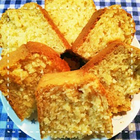 HMと鈴カステラで簡単！ココナッツケーキ