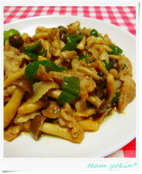 豚こま切れの生姜焼き