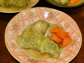 簡単２０分！タラのロールキャベツ