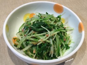 水菜のおひたし