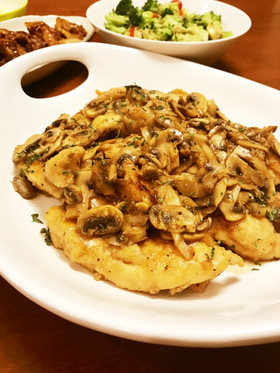 お家でイタリアン♡チキンMarsala