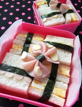 秘密の卵焼きde sweetサンドイッチ