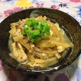 大根とアサリの煮物