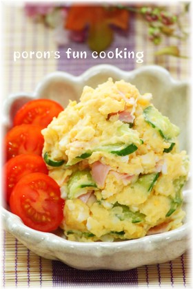 あごだしつゆでコク旨♡ポテトサラダ