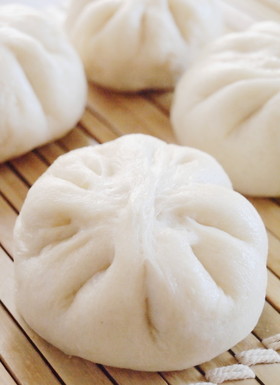 ふわふわ～な手作り肉まん