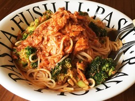 簡単！ツナとブロッコリーのパスタ