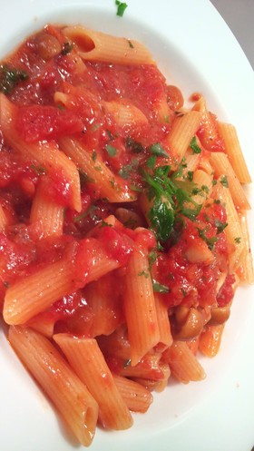 ペンネの✨トマトソース