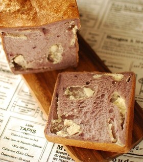 ブルーベリー×クリームチーズの角食