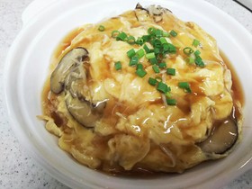 ふんわり～きのこの天津丼
