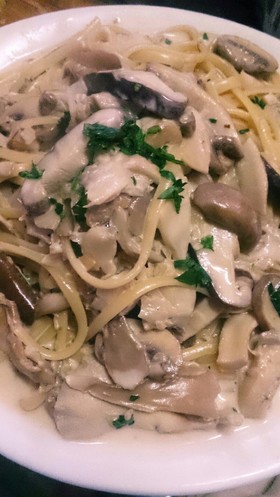 みんな大好き！クリームパスタ！