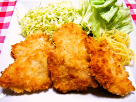 ビックリするくらい柔らかいチキンカツ♬
