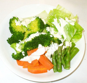 基本の温野菜サラダ♪簡単