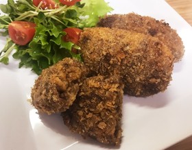 とろとろビーフコロッケ 熱々で美味しい♡