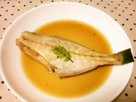 ぱぱっと！カワハギの煮つけ