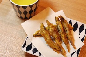 子供もパクパク♬きびなごのカレー天