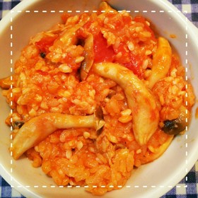 炊飯器で簡単！トマトリゾット