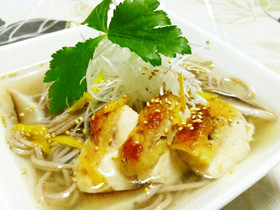 ◆ゆず胡椒♪おしゃれに鶏だし塩そば◆