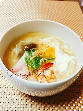 母の味♡湯切り不要！あっさりにゅうめん♡