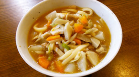 味噌けんちんうどん。